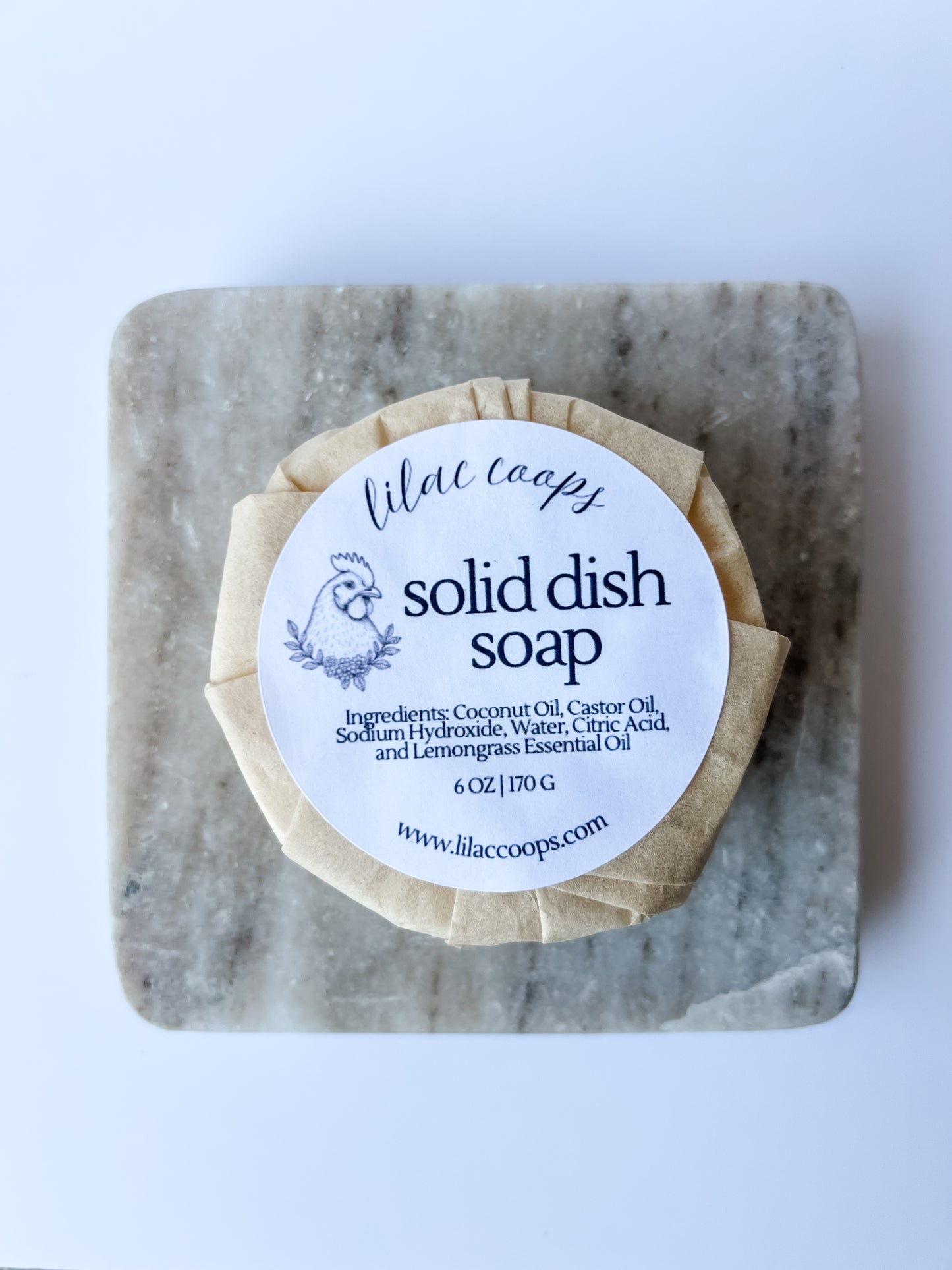 Solid Dish Soap Refill