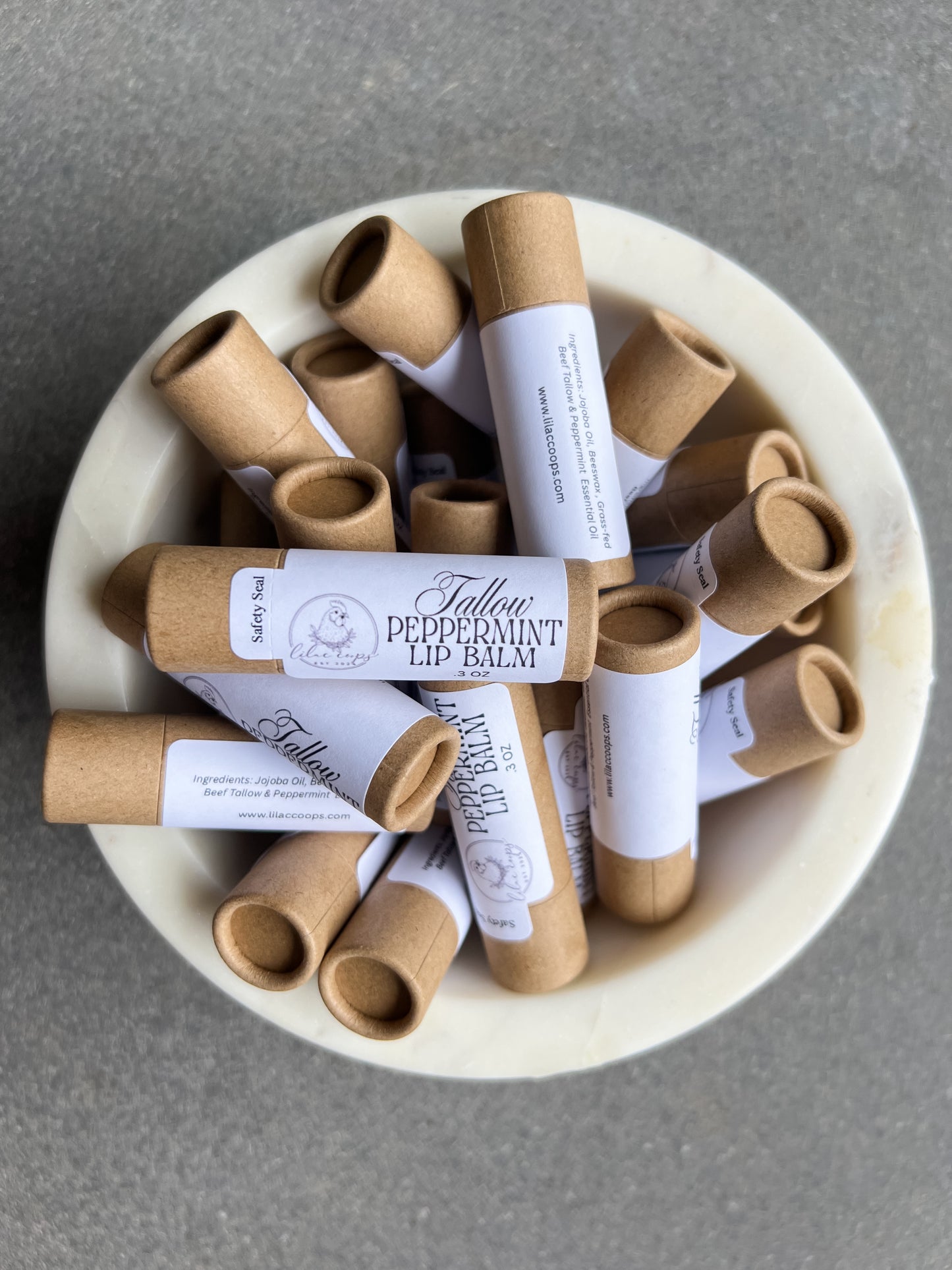 Tallow Peppermint Lip Balm