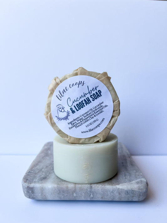 Cucumber & Loofah Soap