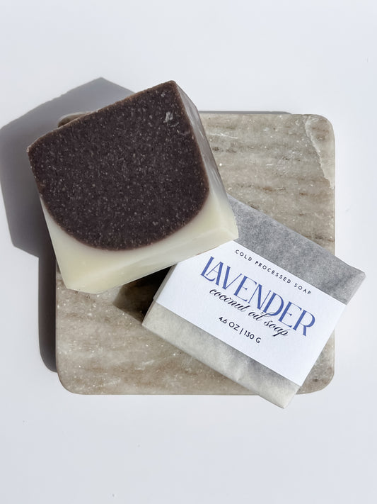 Lavender Coconut Oil Soap