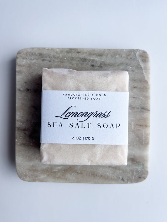 Lemongrass Sea Salt Soap
